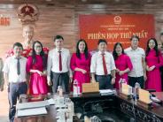 UBND xã Nghĩa Đàn tổ chức phiên họp thứ nhất